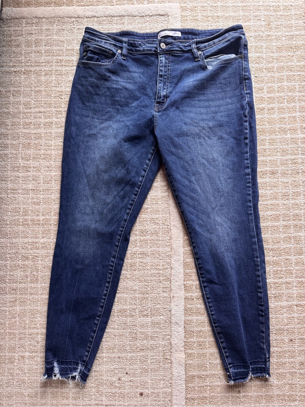 KanCan Dark Wash High-Rise Skinny Jeans